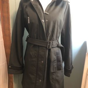 Michael Kors dark green winter pea coat size XL